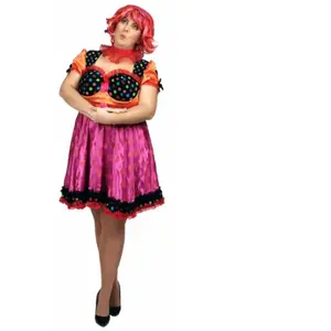 RueDeLaFete Déguisement Clown Antonella, adulte taille XL pas cher