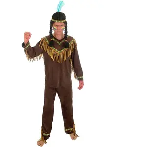 RueDeLaFete Déguisement Indien Grand Chef adulte, taille M/L pas cher