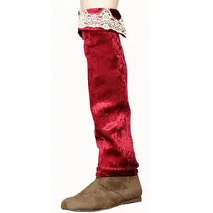 Comparateur de prix : Paire de Surbottes pirate luxe, Bordeaux