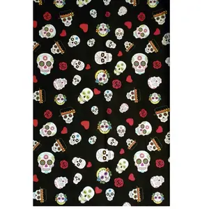 Comparateur de prix : RIDEAU Dia de Los muertos 80 x 153 cm