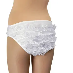 Comparateur de prix : Culotte Ruche blanche, adulte M