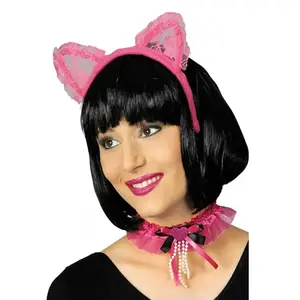 Set  de Chat Rose