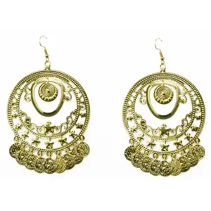 Comparateur de prix : Boucles d'oreilles Carmen gipsy dorées