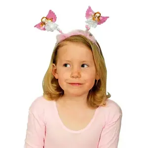Comparateur de prix : Serre tête marabout 2 anges, rose