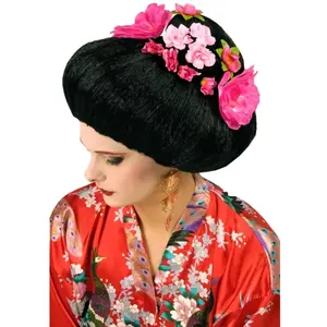 Comparateur de prix : Perruque Geisha geiko japonaise luxe