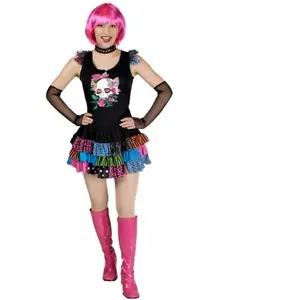 RueDeLaFete Déguisement Lovely Punk femme adulte, taille XL pas cher