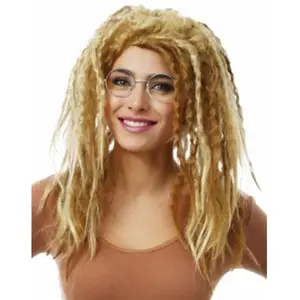 Comparateur de prix : Perruque Calypso luxe blond/blond clair
