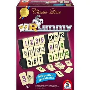 Comparateur de prix : Jeu de société MyRummy - SCHMIDT AND SPIELE - Mixte - A partir de 8 ans
