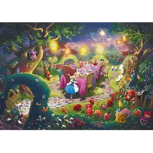 Schmidt Spiele DISNEY DREAMS ALICE MAD HATTERS TEAPARTY , 6000 STUKJES