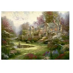 Comparateur de prix : Puzzle 2000 Pièces : Thomas Kinkade : Le Manoir, Schmidt Spiele