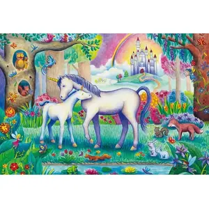 Umbreit Maman licorne avec son petit (60 pièces) pas cher