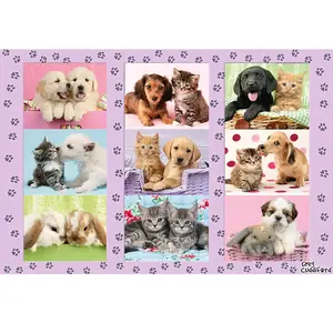 Puzzle Animaux SCHMIDT SPIELE Mes amis les bêtes - 100 pièces pas cher