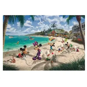 Schmidt Spiele Disney - Mickey & Minnie en Floride - Eco-Friendly pas cher