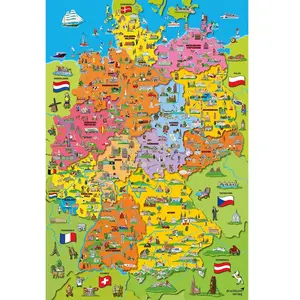 Carte de l'Allemagne avec Images 200 Pièces  Schmidt Spiele pas cher