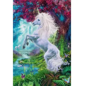 Puzzle Schmidt - Licorne dans le jardin enchanté, 60 pièces pas cher