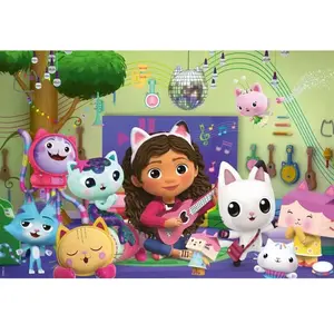 Schmidt Spiele Puzzle 40 pièces : Gabby's Dollhouse - une fête Miaou-sical pas cher