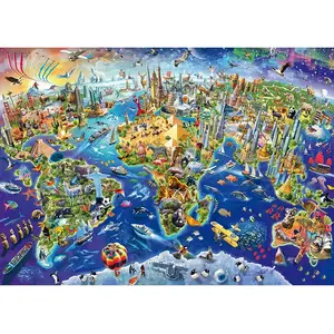 Comparateur de prix : Schmidt , Discover The World (1000pc), Puzzle, Ages 12+, 1 Players