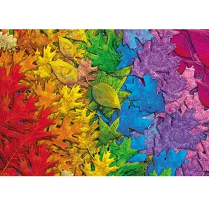 Schmidt Spiele- Leaf Puzzle coloré 1500 pièces, 58993, Multicolore