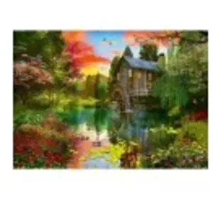 Schmidt, The Watermill (1000 Piece Puzzle), Puzzle, Ages 12+, 1 Player