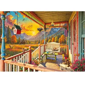 Puzzle 1000 pièces : Véranda des montagnes pas cher