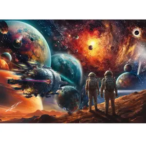 Cosmos Multicolore : Voyage dans l'Espace 1000 Pièces  Schmidt Spiele pas cher
