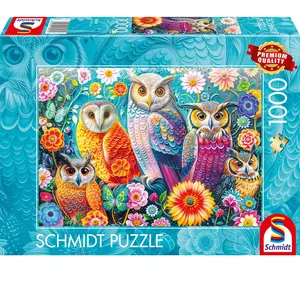 Umbreit Chouettes et fleurs (1000 pièces) pas cher