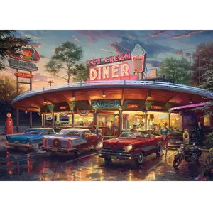 Puzzle 1000 pièces : American Diner pas cher