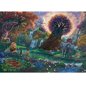 Puzzle 1000 pièces : Le jardin d'Eden pas cher