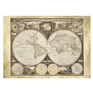 Comparateur de prix : Puzzle Mappemonde Historique - Spiele - 2000 Pieces - Qualité Premium