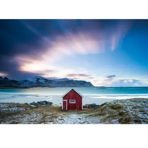 Schmidt Spiele Puzzle 1000 pièces : Cabane sur la côte atlantique pas cher
