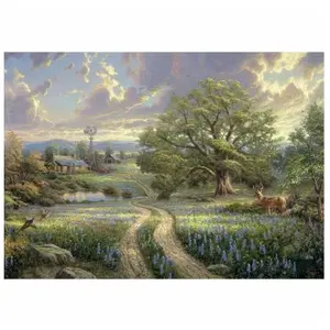 Schmidt - 58461 - Puzzle Classique - Idylle Campagnarde - 1000 Pièces pas cher