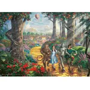 Schmidt Spiele 58426 Thomas Kinkade, Warner, Wizard of Oz, Follow the ...