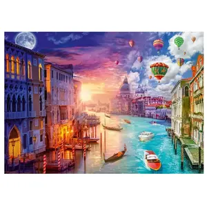 puzzle schmidt venezia notte e giorno 1000pz multicolore [wzsmtt0ug099065] pas cher