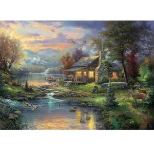 Puzzle - Schmidt - Au Crépuscule - Thomas Kinkade Studios - 1000 Pièces - 59467