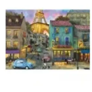 Schmidt Spiele 59780 Puzzle 1000 pièces dans Les Rues de Paris, Multicolore pas cher