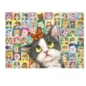 Comparateur de prix : Schmidt Spiele 59759 Expressions faciales de Chat, 1000 pièces Puzzle