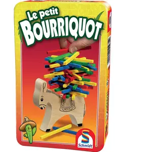 Comparateur de prix : Schmidt Spiele Le Petit Bourriquot - Jeu de Voyage en Boîte Métallique Amusant - Neuf