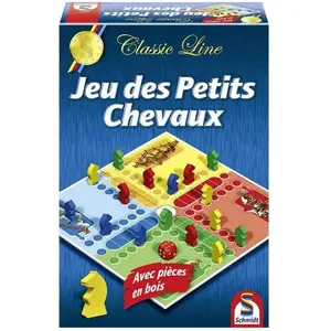 SCHMIDT AND SPIELE Jeu de societe - Jeu de Petits Chevaux - Classic line pas cher