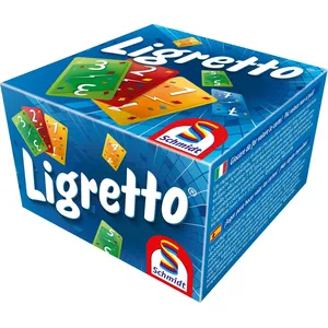 Comparateur de prix : Schmidt Spiele 01107 Ligretto Bleu, Jeu de Cartes Tactique passionnant