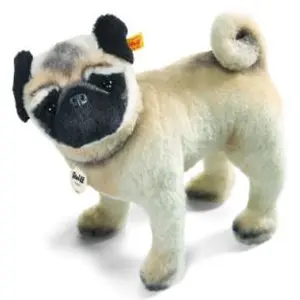 STEIFF - 45042 - PELUCHE - LIELOU - CHIEN - ALPAGA - BLANC - 30 CM - I... pas cher