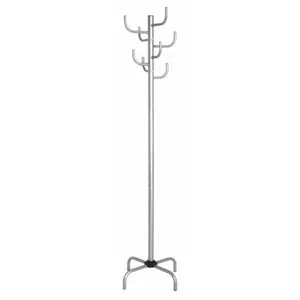 Comparateur de prix : HAKU Möbel Porte Manteau alu, métal - Dim.: H 180 cm x Ø 37 cm, Style: Modern