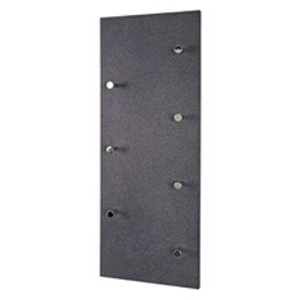 Comparateur de prix : 3S. x Home Garderobe murale décor granit 7 crochets acier chromé