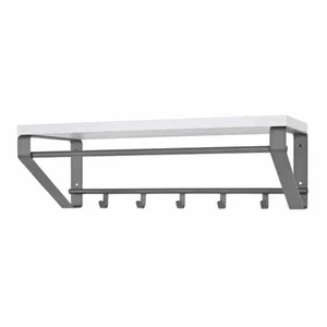 Patère Murale Design Kare 70cm Blanc