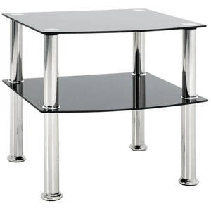 Comparateur de prix : HAKU ENJOY YOUR HOME APPRECIEZ VOTRE INTERIEUR Table d'Appoint en Verre Gaïa 45cm Noir