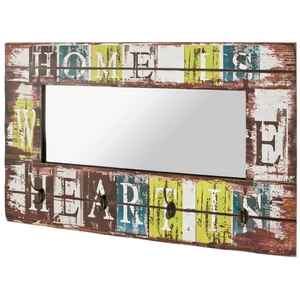 Haku Möbel 89992Porte-manteau mural, 10x 80x 52cm, vintage pas cher