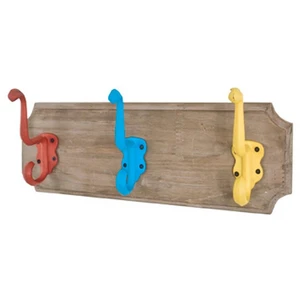 Comparateur de prix : Haku Moebel 28919 Patère Murale Bois Vintage 13 x 35 x 8 cm