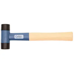 Embout de maillet caoutchouc Cyclus Bleu 280 mm 180644 pas cher
