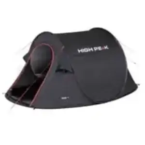 Tente pop-up - High Peak - Vision 2 - 235 x 140 x 100 cm - 2 places - Noir