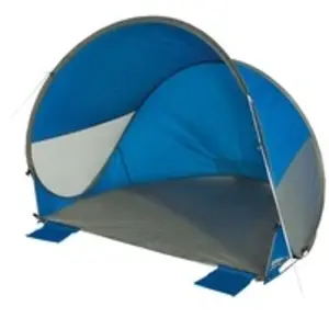 Tente de plage - High Peak - Palma - Pop-up - UV40 - 110 x 130 cm - Bleu pas cher