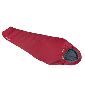 Sac de couchage momie Hyperion 1 M 210 x 80 cm rouge foncé/gris High Peak
